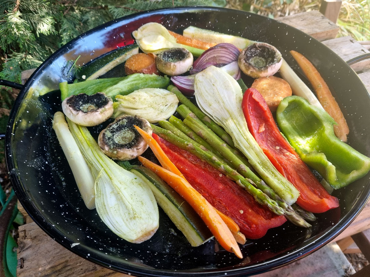 Recetas de verduras para barbacoa