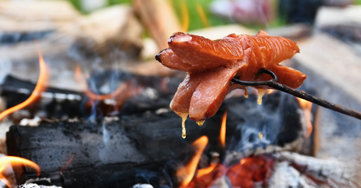 Calor directo e indirecto barbacoa