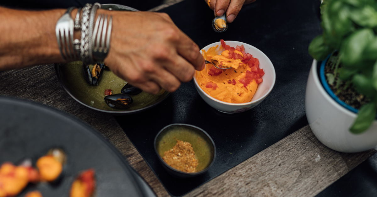 Mejillones rellenos Tabl'O