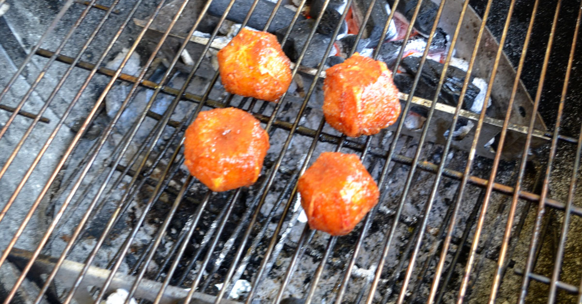 Naranjas sanguinas a la brasa