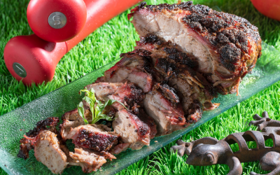 Cabecero de lomo en kamado: jugoso, fácil y para 6-8 personas