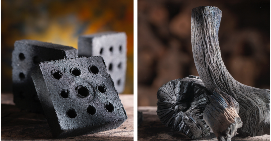 carbón para barbacoa