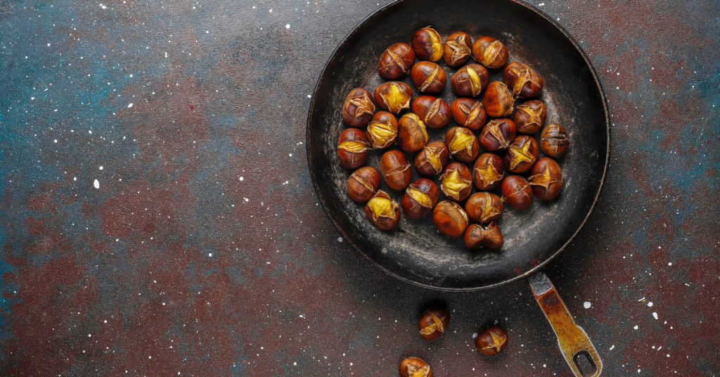 castañas asadas