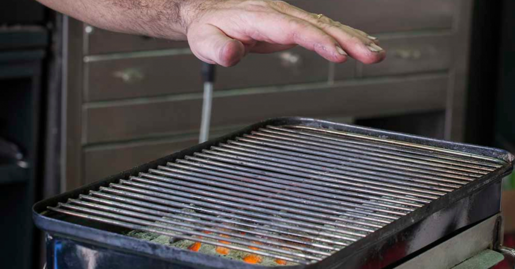 cuando están listas las brasas