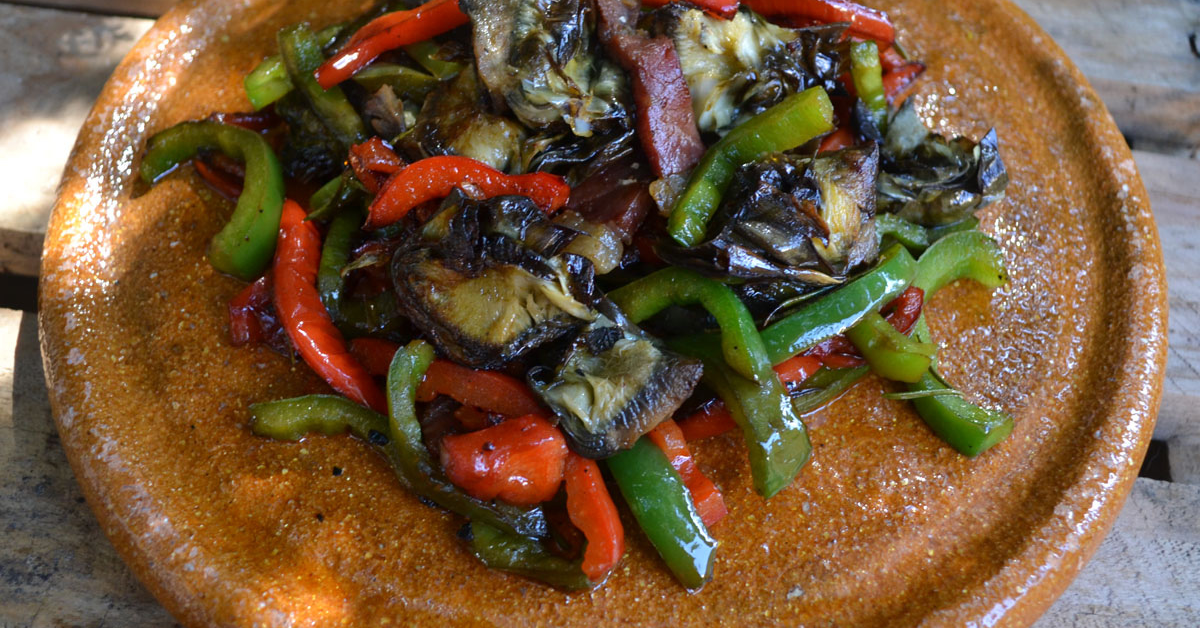 ensalada de alcachofas a la brasa ensalada de alcachofas a la brasa