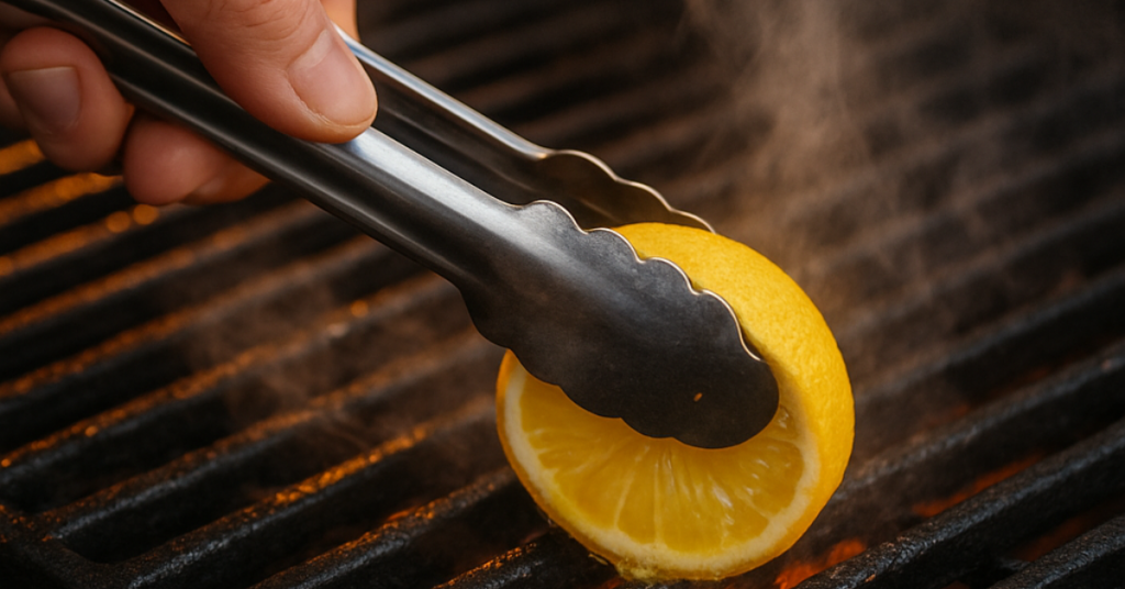 limpiar parrilla barbacoa