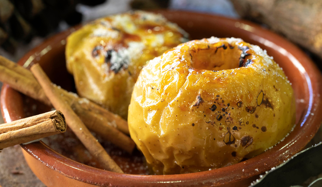 Manzanas asadas en barbacoa: fáciles, aromáticas y con toque caramelizado