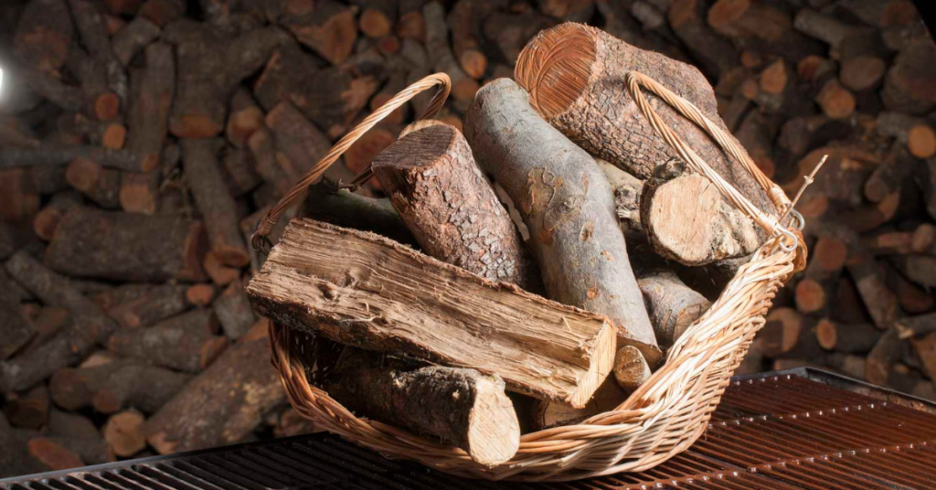 mejor leña para barbacoa