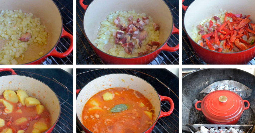 patatas pastoras a la brasa