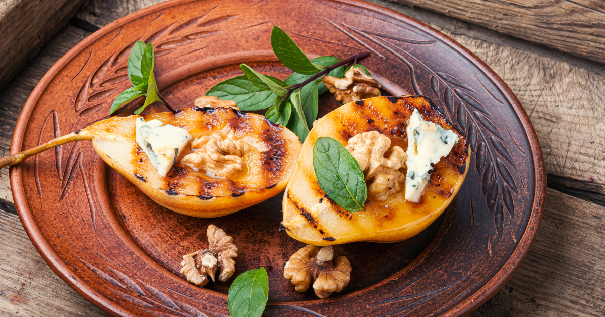 peras a la brasa peras a la brasa