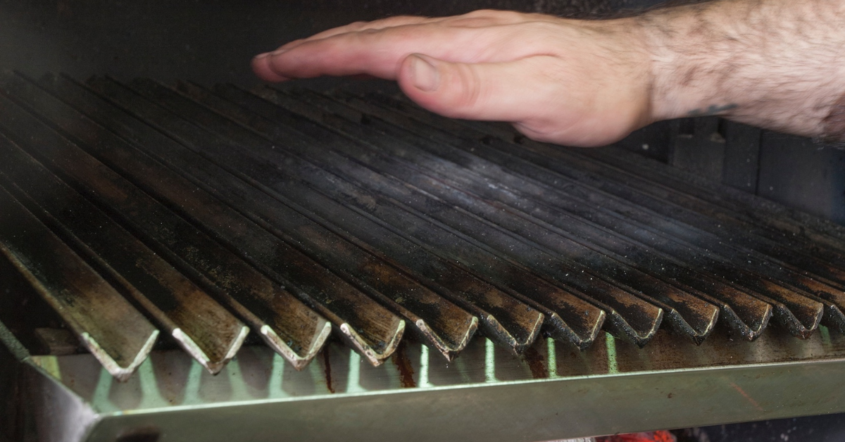 prueba de la mano barbacoa