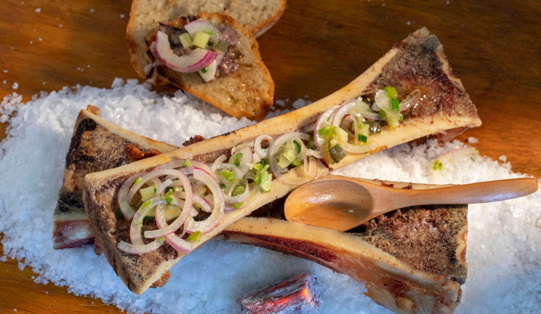 Tuétano a la brasa: pura untuosidad en 5 minutos para 4 personas