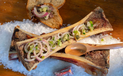 Tuétano a la brasa: pura untuosidad en 5 minutos para 4 personas