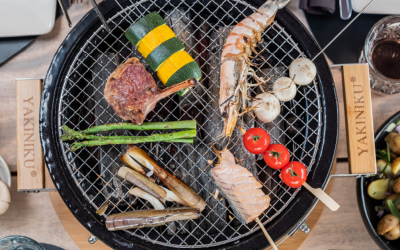 Parrillas japonesas Yakiniku: el estilo Shichirin que llega a La Carbonería