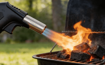 Sopletes de gas para cocinar o encender una barbacoa