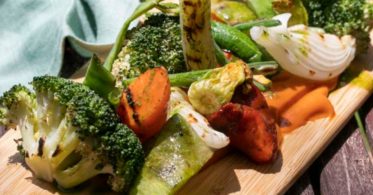 verduras a la brasa