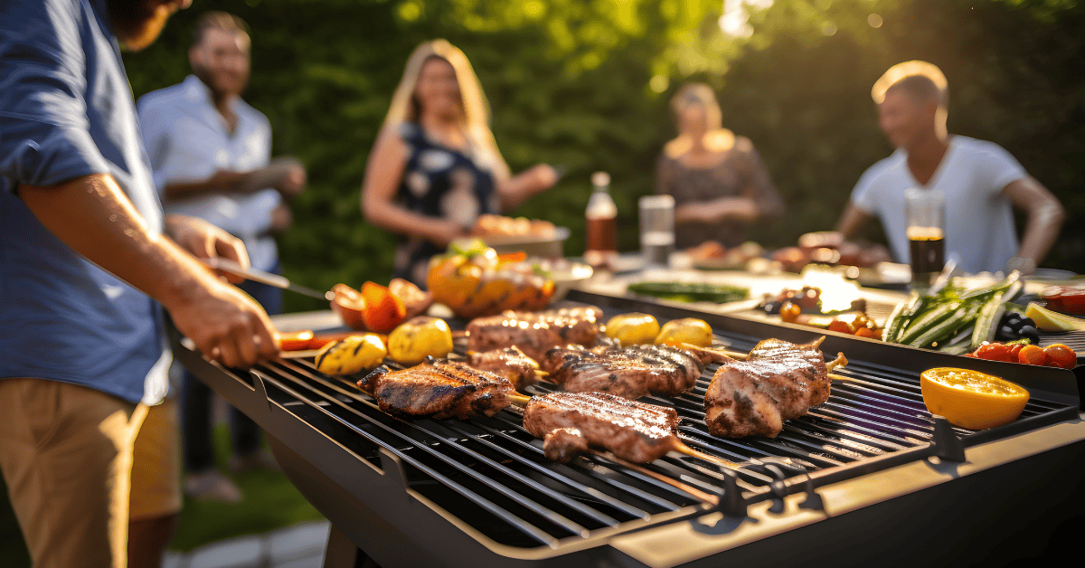 barbacoa en verano