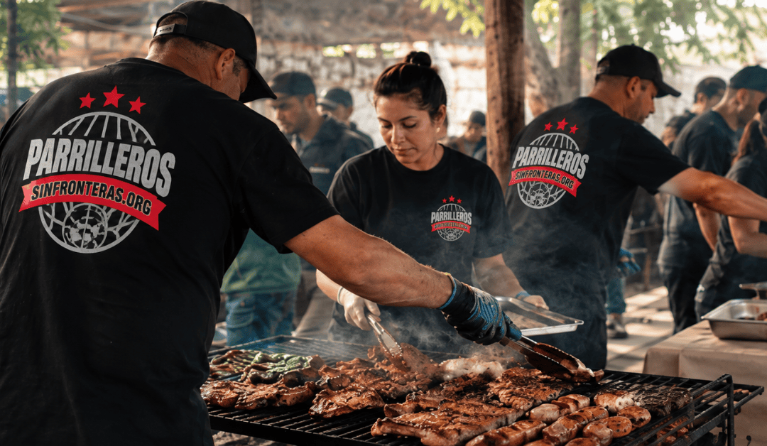 Nace Parrilleros Sin Fronteras: una ONG que convierte las brasas en una red de ayuda